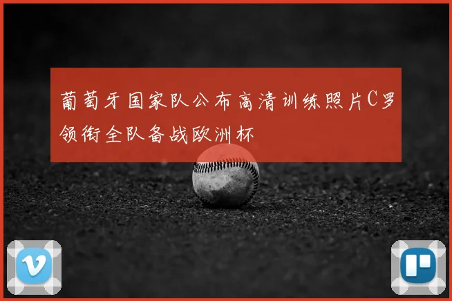 葡萄牙国家队公布高清训练照片C罗领衔全队备战欧洲杯